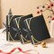 10 Pack Black Gift Boxes with Gold Trim and Lids, 10.6 x 7.8 x 3.1 Inches – Luxury Bridesmaid Proposal Boxes for Weddings, Baby Showers, Birthdays, and Presents (Black)